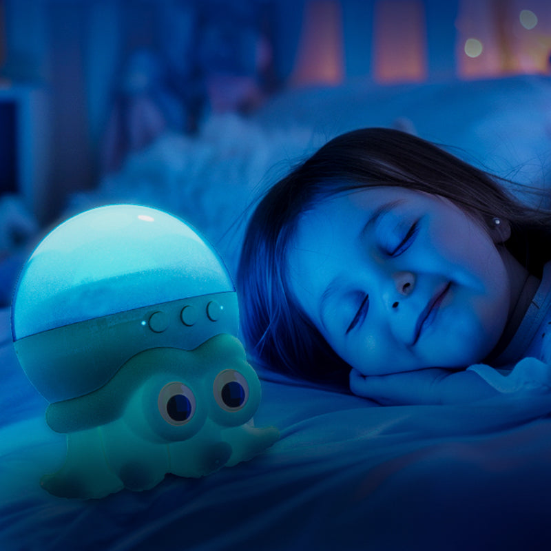 Ocean Octopus Projector Lamp โ Bluetooth & 8 Color Wave Modes