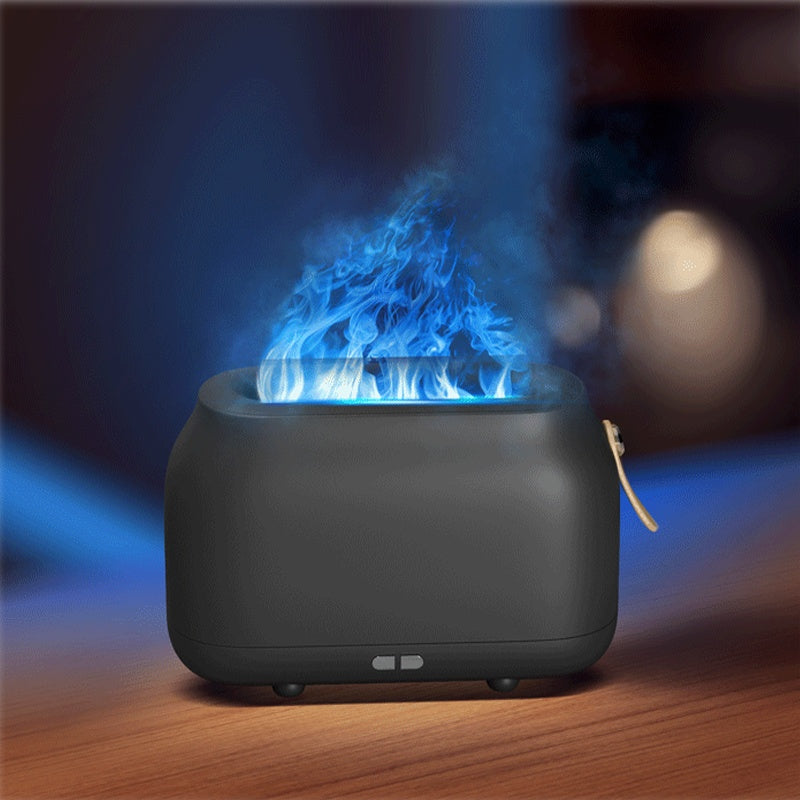 Flame Aroma Diffuser — LED Humidifier Night Light