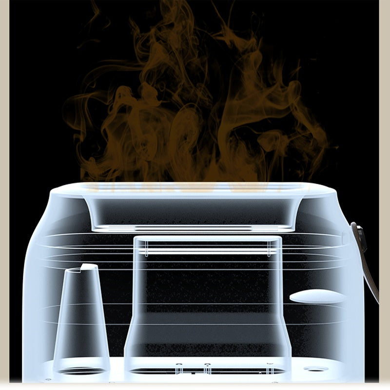 Flame Aroma Diffuser — LED Humidifier Night Light